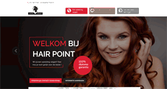 Desktop Screenshot of hair-point.nl